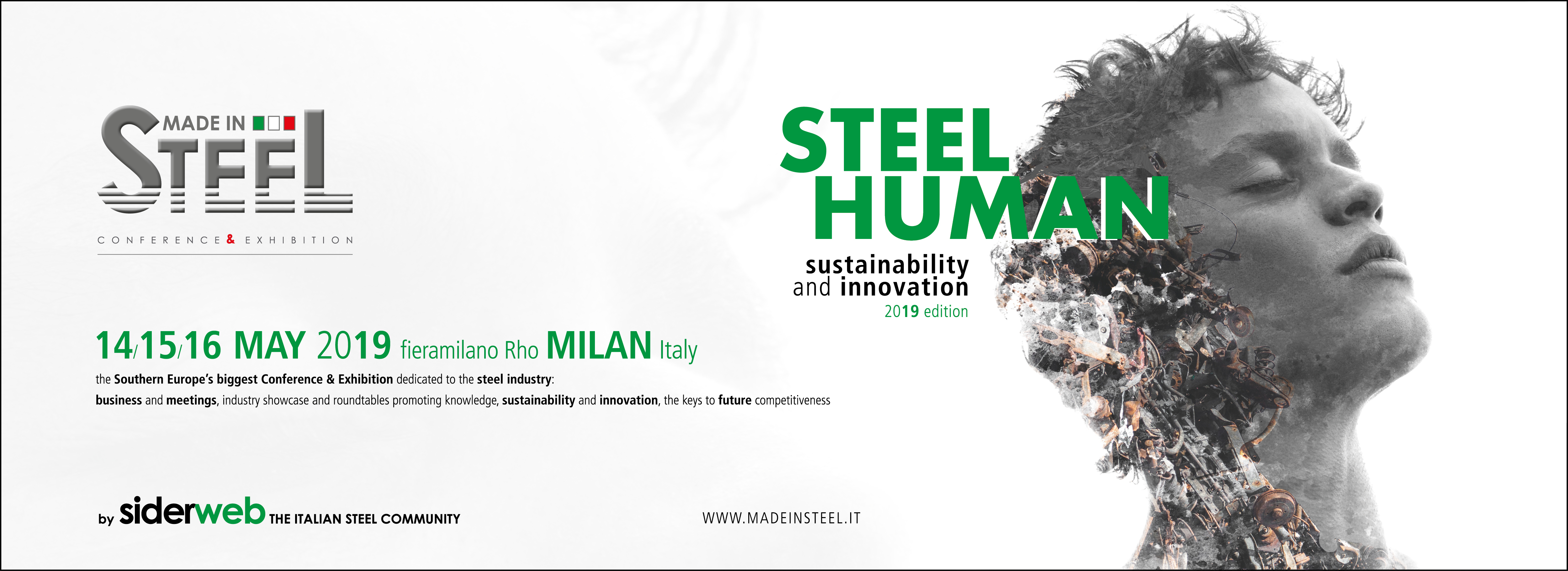 Banner fiera Made in Steel