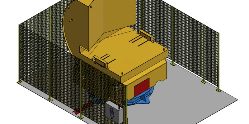 Rotating coil tilter