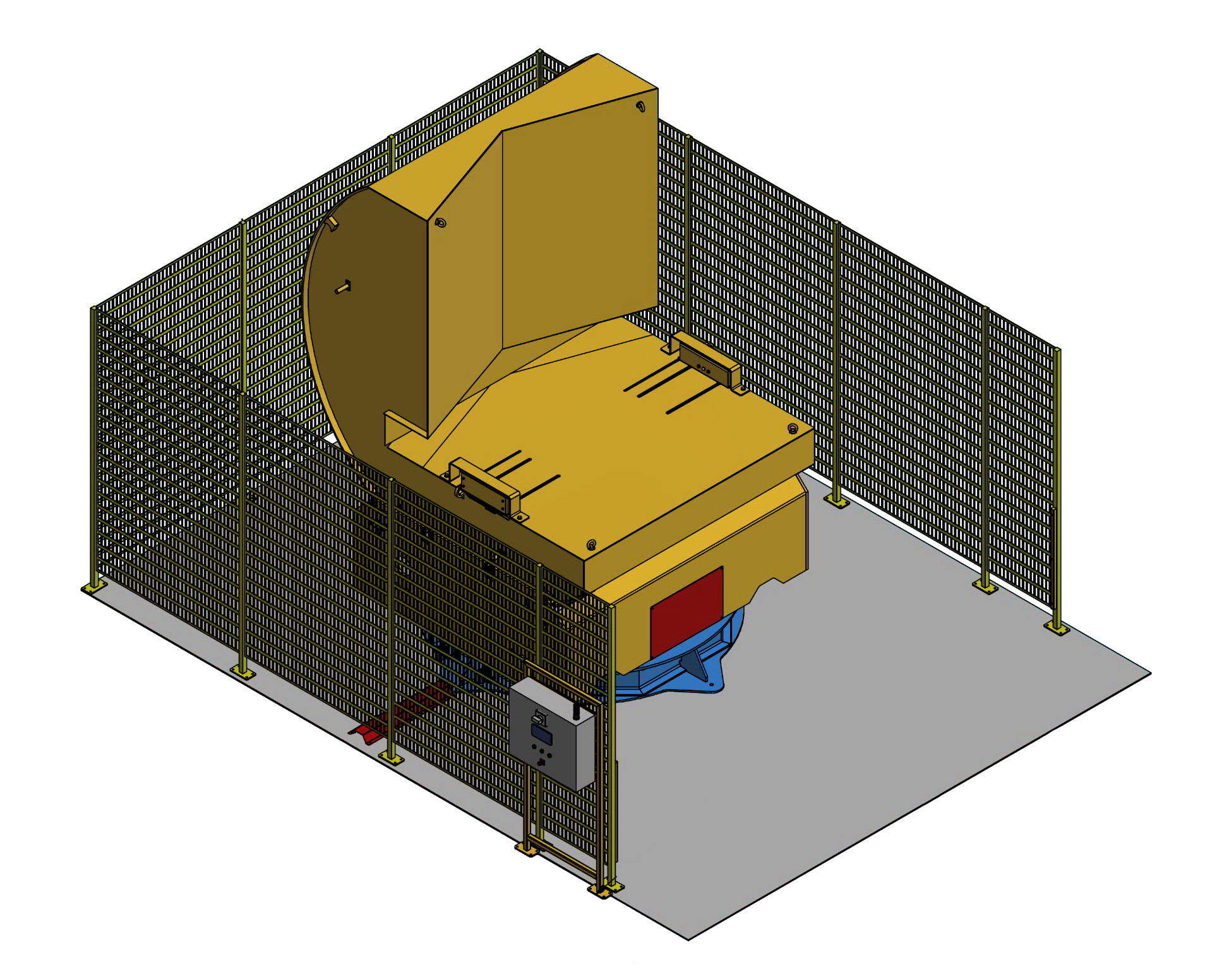 Rotating coil tilter